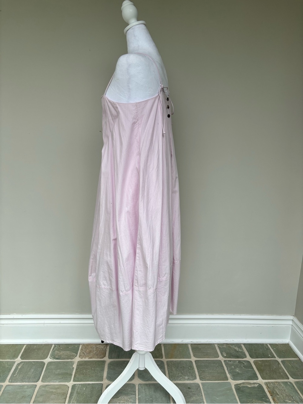 Free People Light Pink Spaghetti-Strap Maxi Dress - Picture 2 of 7